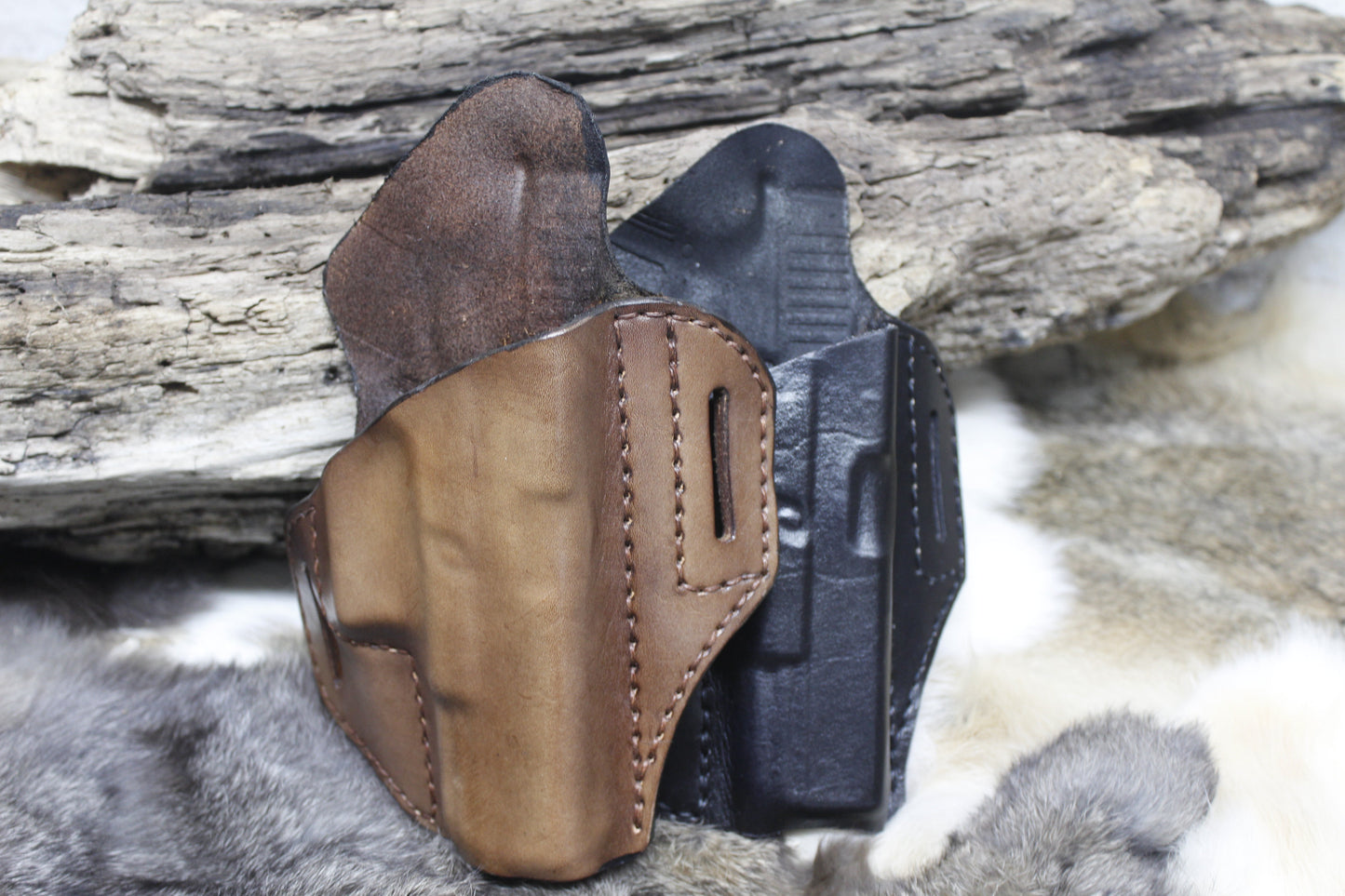 Leather Holster Pattern for Glock 19.  Make your own leather Holster for your Glock 19. - Hoffmann Leather Works