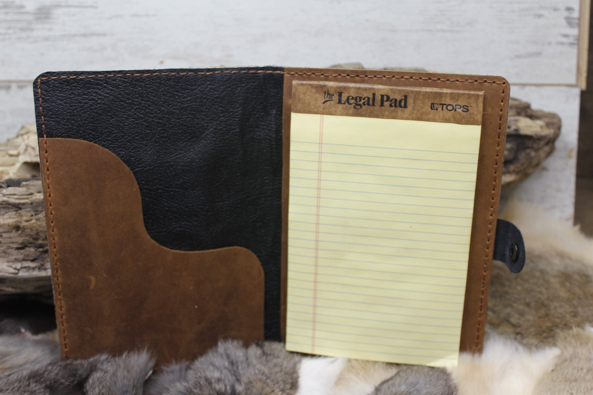 Leather Legal Pad PDF File, Portfolio Mini Legal Pad - Hoffmann Leather Works